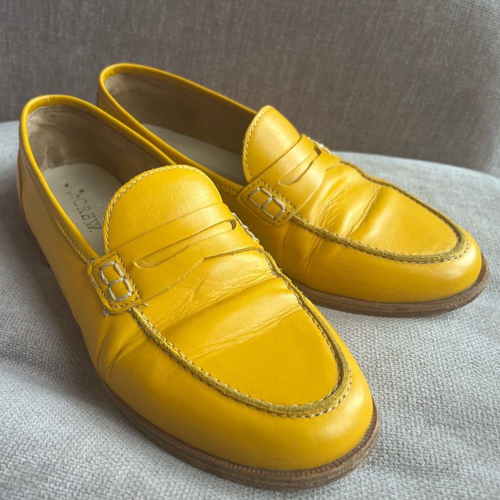 J. Crew Leather Flats Size 6